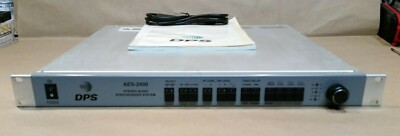 DPS AES-2400 Stereo Audio Synchronizer Chassis with Dual AS-2400 Sync Cards