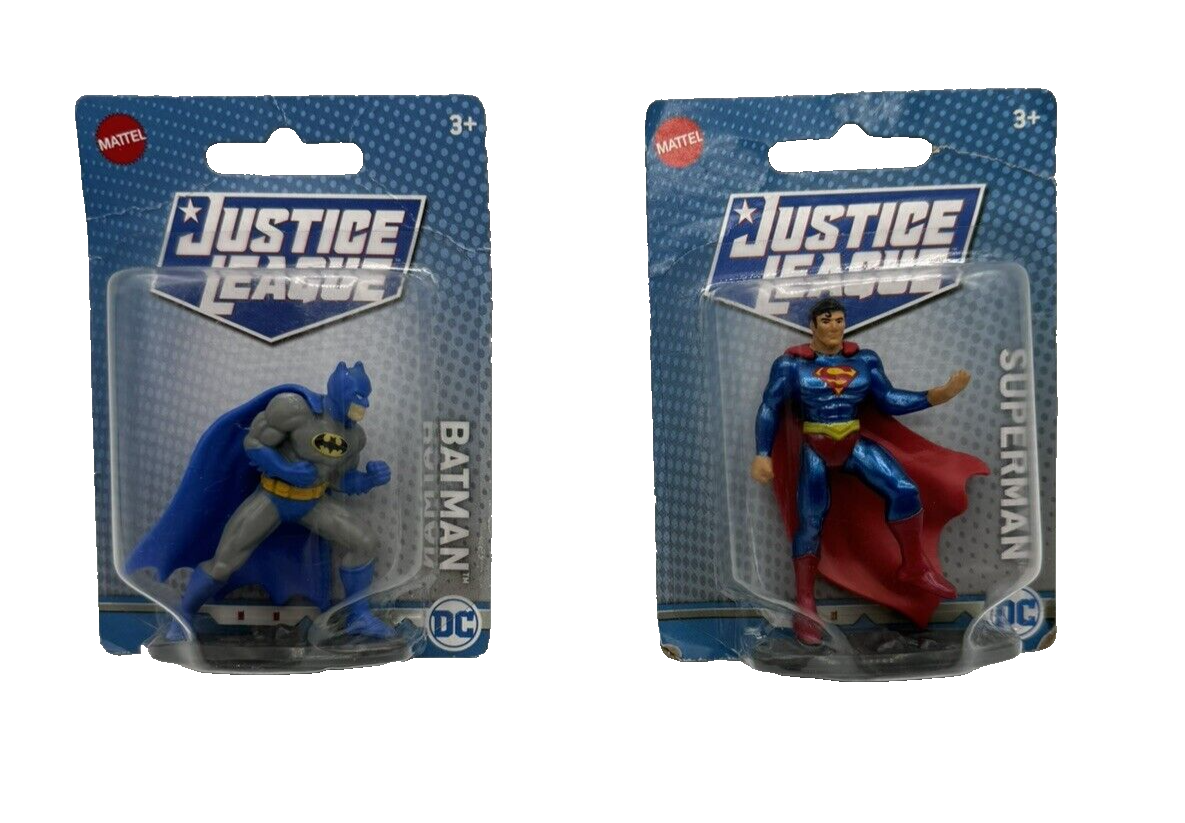 Mattel Micro Collection Figure DC Justice League Batman Superman