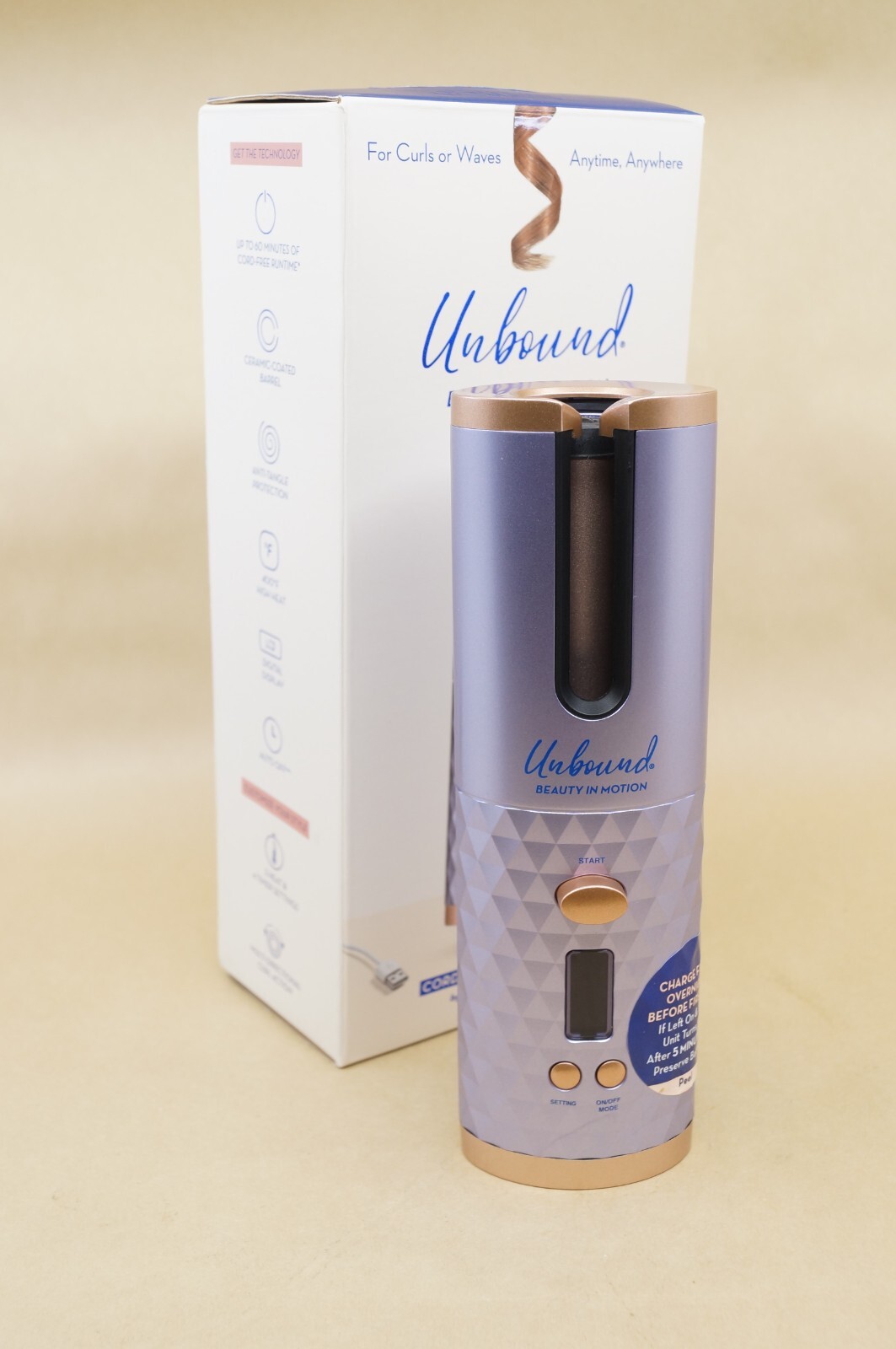 Conair Automatic Curling Iron, Cordless Ceramic Hair Curler eBay