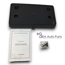 2022 - 2025 Jeep Compass front License Plate Bracket black new OEM 6WA18RXFAA