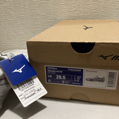 MIZUNO ALPHA ELITE P1GA236209 White Ignition Red Blue Men Soccer