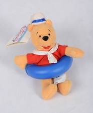 RARE Vintage Disney Store Pooh Fun In The Sun with Inner Tube Bean Bag NEW 8"
