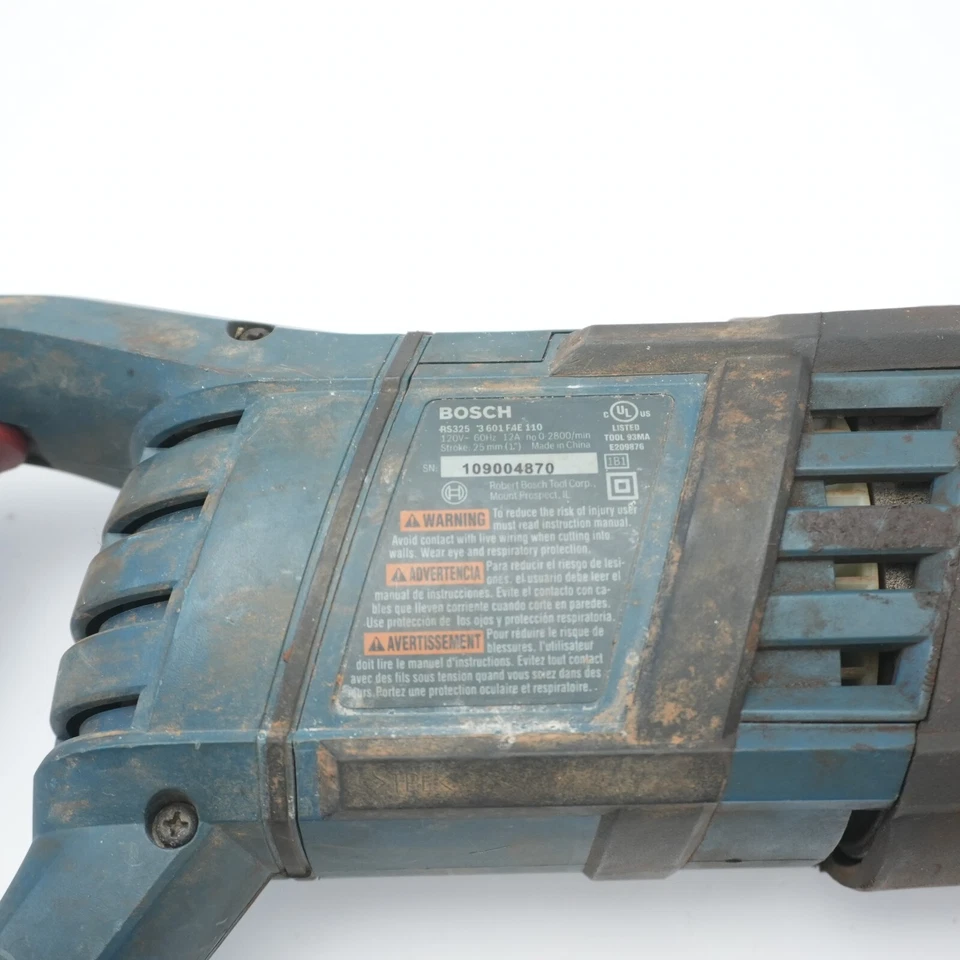 Bosch Corded Variable Speed Reciprocating Saw #RS325 - Image 3 of 3