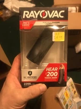 Rayovac Phone Charger Travel Charger Universal Power Bank 2200mAh 