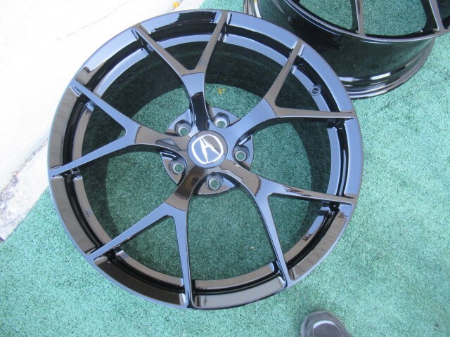 2017 2018 2019 2020 2021 ACURA NSX OEM FACTORY 19" 20" WHEELS RIMS GLOSS BLACK