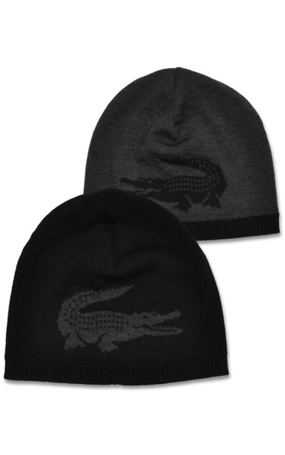 lacoste wool beanie