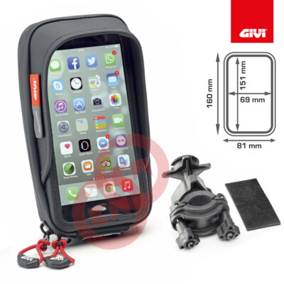 Smartphone Holder GIVI S957B for Alcatel 1X, 3, 3x, 5, A3, A5 LED, A7