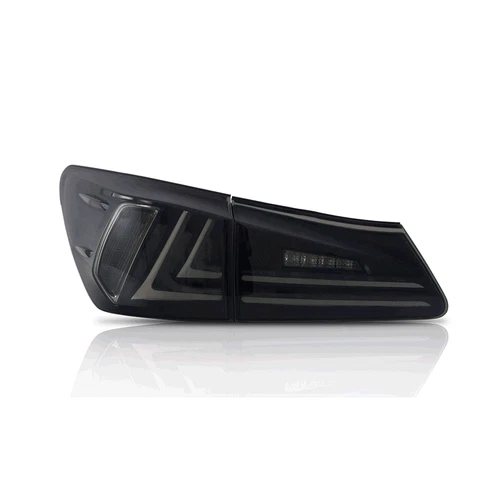 Luces traseras LED VLAND para Lexus IS250 IS350 ISF 2006-2013 lentes ahumadas luces traseras - Imagen 2 de 9