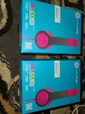JLAB JBuddies Folding Kids Headphones Perfect For Kids 2-8 Years {LOT OF 2}