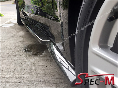 CF Carbon Fiber Front Lip W/ Z1 Side Skirts For 16-Up Chevrolet Camaro SS V8