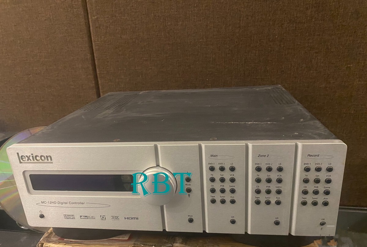 Lexicon MC-12HD Preamplifier used Feature packs are good | eBay