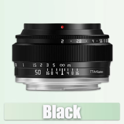 TTArtisan 50mm F2.0 Full Frame MF Manual Portrait Lens for Sony E-mount Camera