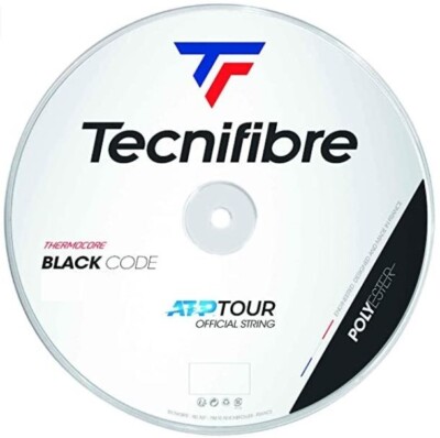 (0,49 /m) Tecnifibre Black Code 1,28 mm 200 m Tennissaiten Strings Saitenrolle