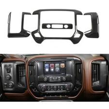 Center Dashboard Cover Trim For 10-17 Chevy Silverado Gmc Sierra Interior Parts