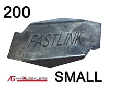 200 X SMALL FASTLINK FENCE FENCING WIRE JOINERS -WORKS WITH GRIPPLE® TENSIONING