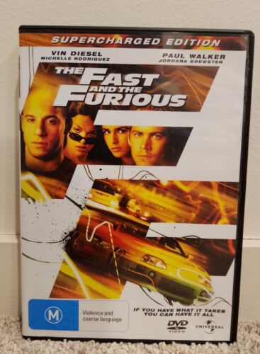 The Fast And The Furious 1 (DVD,2001)  |R4|*VGC* | Free Express Post 📮✔ - Picture 1 of 3