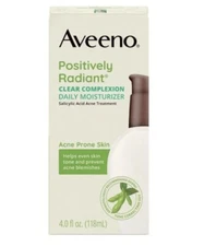 Aveeno Clear Complexion Daily Moisturizer 4.0 oz.（015）