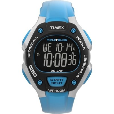 Timex Triathlon Classic TW5M67400 Unisex Uhr Quarz 10ATM Digital Resin Armband