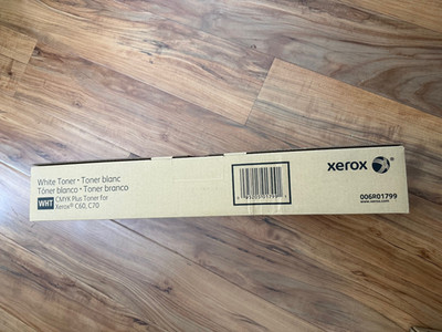 Xerox 006R01799 White Toner Cartridge For The Color C60 / C70 OEM and NEW