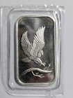 1982 SilverTowne Eagle Silver Art Bar. .999 Fine Silver 🇺🇸 🌎..E1AL.