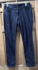 Sofia By Sofia Vergara Women  s Size 8 Skinny Ankle Jeans Mid Rise Indigo Wash