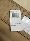 VTG Coach Light Brown Tan Trifold Full Size Wallet Genuine Leather Classic — photo 8