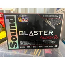 Creative Sound Blaster Audigy Rx PCIe 7.1 Sound Card SB1550 New Sealed