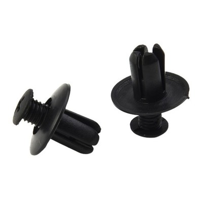 Doors Fastener clips 100pcs Rivets Plastic Car Fender Buckle Push pins Decor