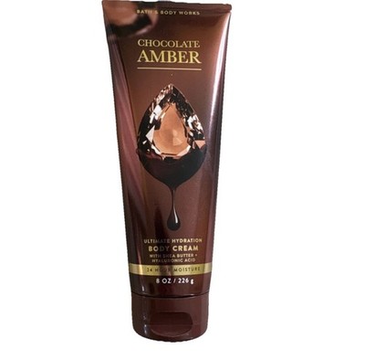 Bath & Body Works Chocolate Amber Ultimate Hydration Body Cream 8 oz / 226 g