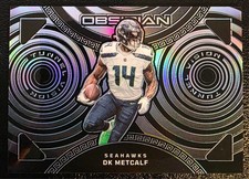 DK Metcalf 2023 Panini Obsidian Football Tunn...