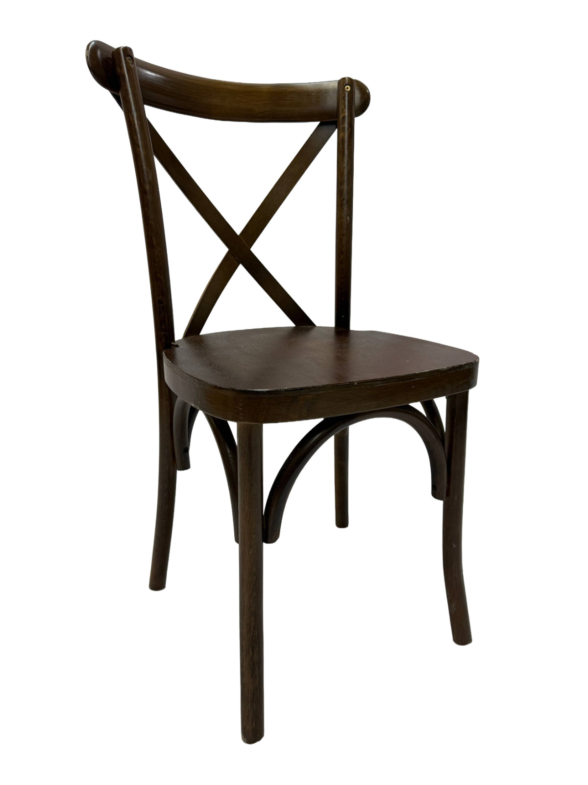Bistro Vineyard Style X-back Rustic Seat