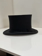 Antique Chestergate Beaver Top Hat Victorian / Civil War Era
