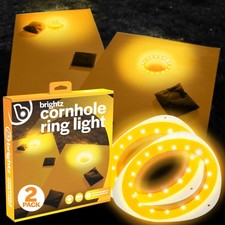 Cornhole Ring Lights 2-Pack - LED Cornhole Set Lights for Board and Hole - Ou...
