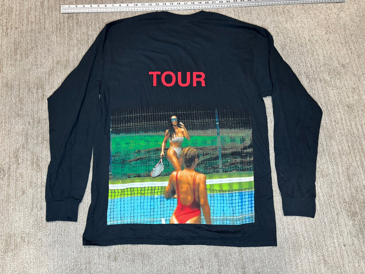 Kanye West Saint Pablo Kim Kardashian Tennis Longsleeve Tour Shirt