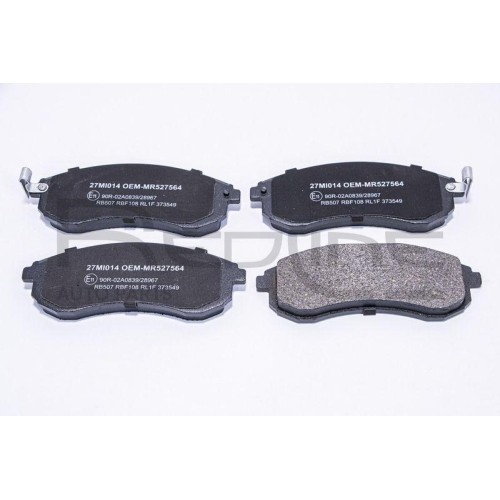 Plaquettes de frein à disque Red-line 27MI014 de remplacement pour Mitsubishi Lancer