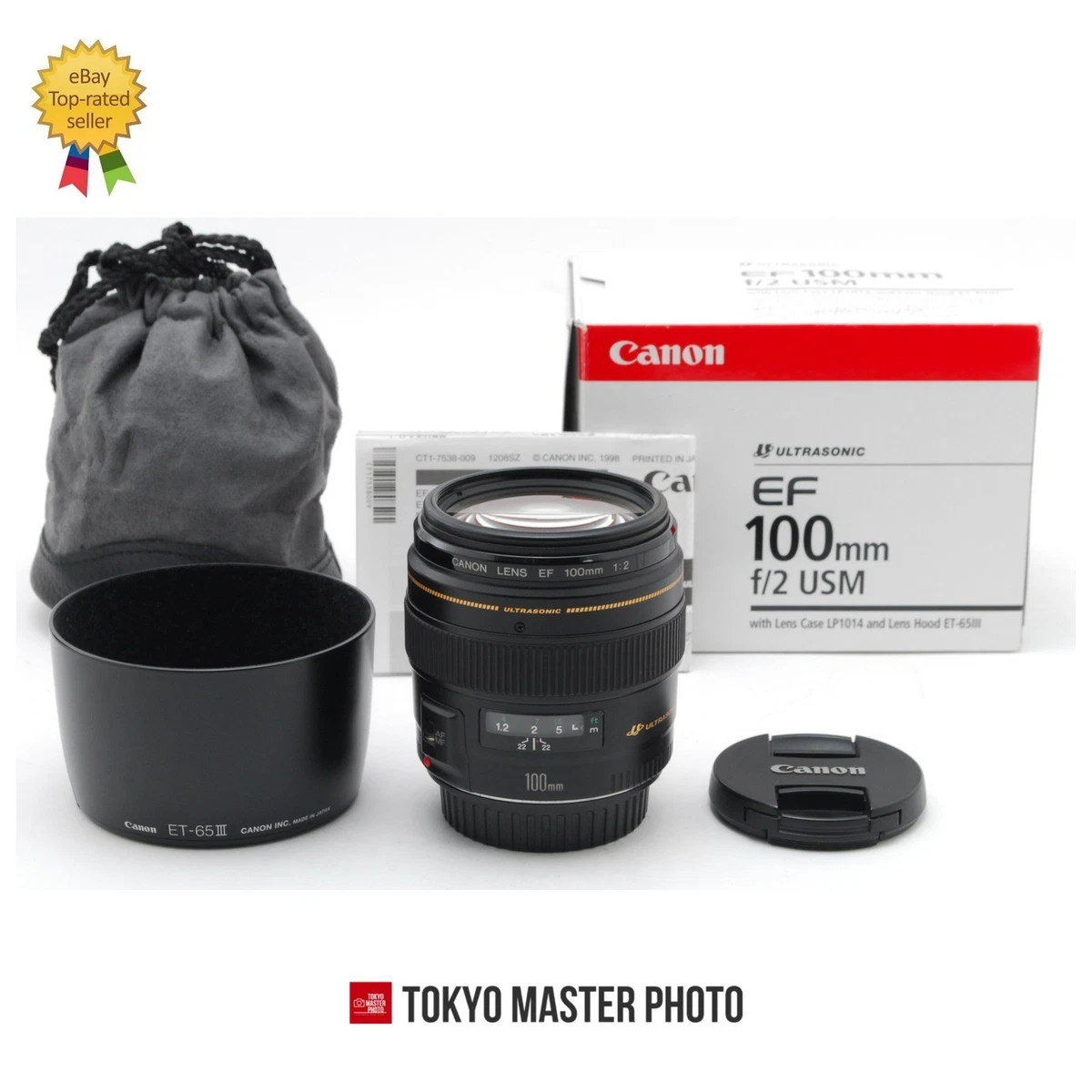 Canon EF f/2 Camera Lenses 100mm Focal for sale | eBay