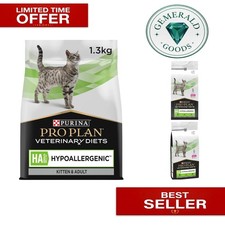 HA 1.3kg Dry Cat Food - Hydrolysed Protein for Allergy Management 28.44 per kilo