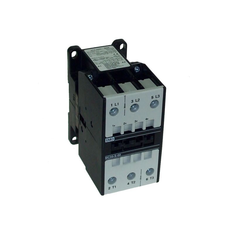Contacteur tripolaire IMO MC50 - Commutateur puissance 22KW 50A bobine 110VAC