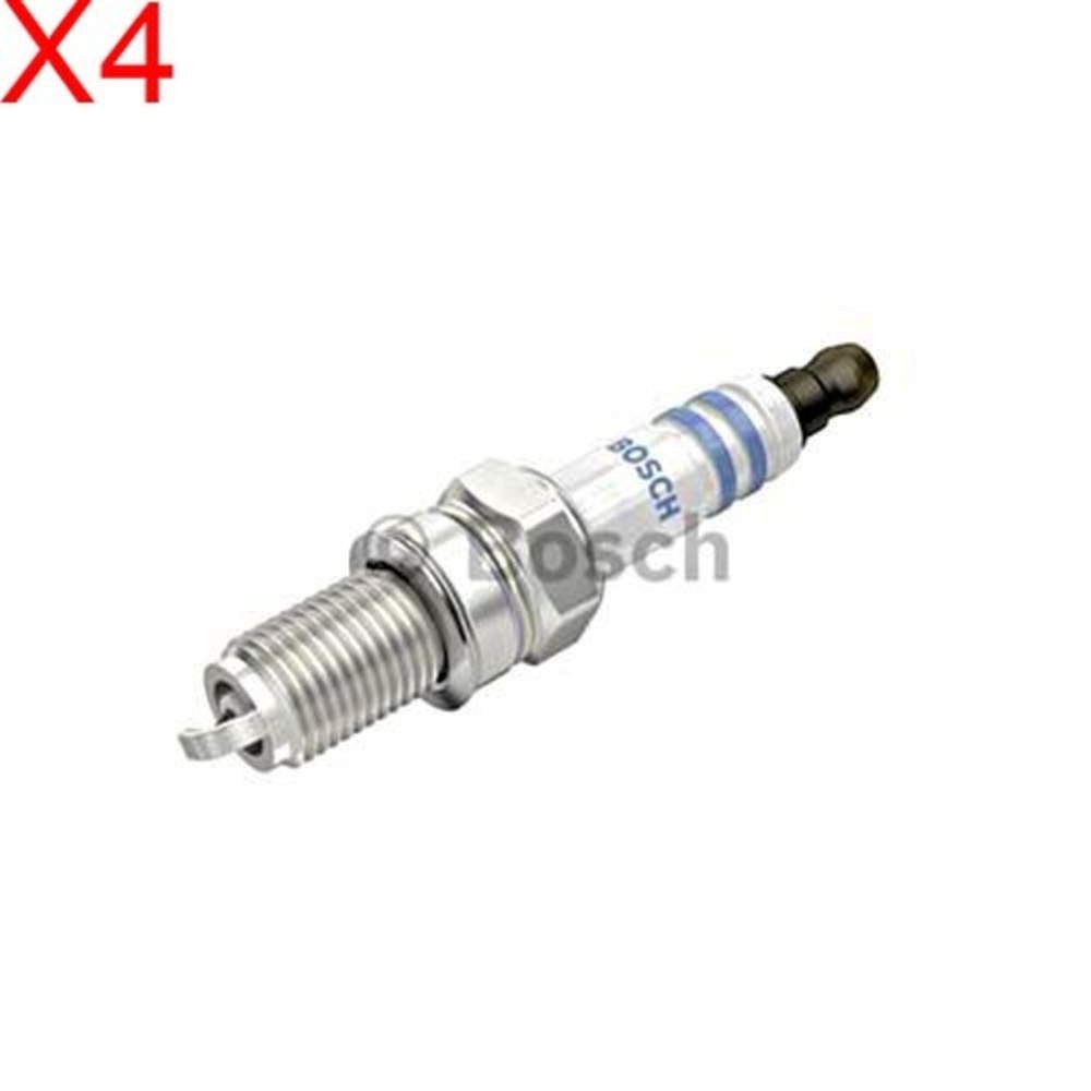 BOSCH X4 Spark Plug For NISSAN Pixo OPEL Agila SUZUKI VAUXHALL 08-15 0242129519