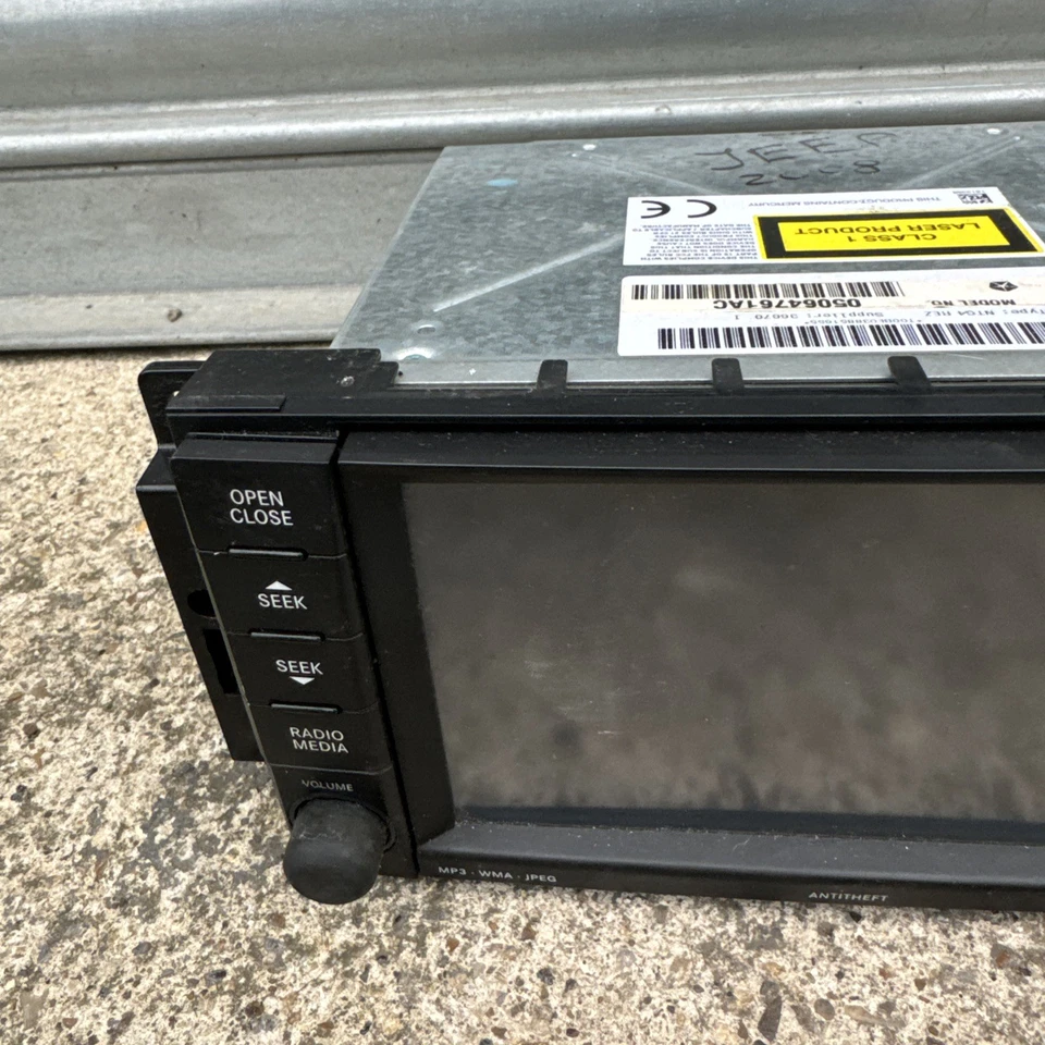 Chrysler/Jeep/ Dodge. Head Unit HARMAN  CD HDD MP3 NTG4 REZ 1883909 #93 - Image 3 of 4