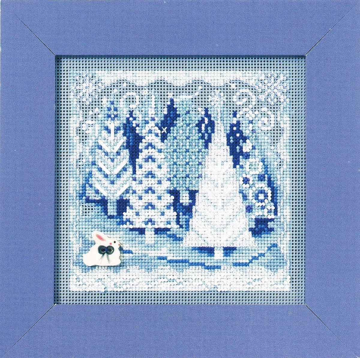 Tobin 2903 'Life Is Wonderful' Counted Cross Stitch Kit | 14-Count Aida Cloth, 8x12 Inch Finished Size - View #5