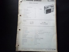 Original Service Manual Schaltplan  Philips EL 3586