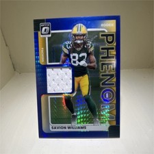 Panini 2025 Donruss Optic Phenom Rookie Prizm Savion Williams Packers