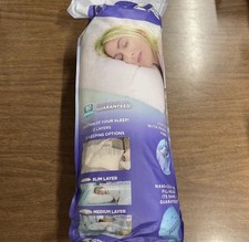 Nuzzle Cooling Adjustable Pillow Standard Size Bed Pillow New Sealed 2 Available