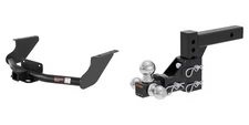 CURT Trailer Hitch Class 5 Towing Kit & Ball Mount 5.75in Rise/Drop 15572-45799
