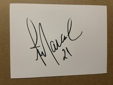 Fernando Marçal- Botafogo Fc Signed Card
