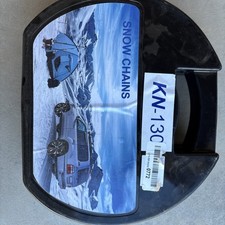 Snow Chains Car Wear-resistant High Carbon Steel Anti Slip Kn130 For Two Tires