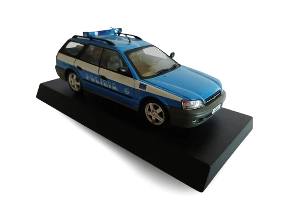 SUBARU LEGACY 2.5 SW - 2000 POLIZIA/POLICE SCALA 1/43 - Immagine 2 di 3
