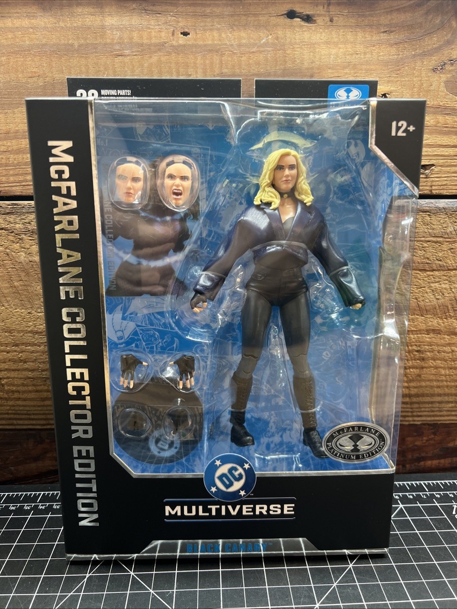 DC McFarlane Multiverse Platinum Edition Black Canary SEALED