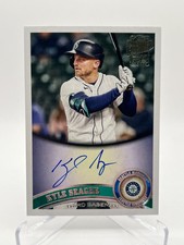2025 TOPPS ARCHIVES KYLE SEAGER FAN FAVORITE AUTO NO. 11FFA-KS MARINERS